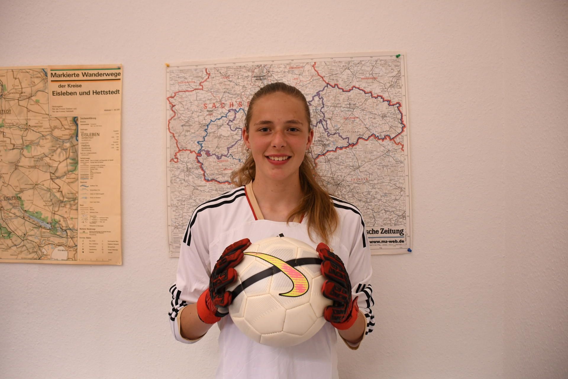 Von Sachsen-Anhalt in die Welt: Kristina Hauczinger.