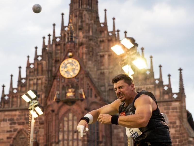 Auch David Storl überzeugt in Nürnberg. Foto: Daniel Karmann