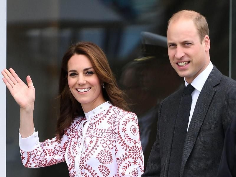 Prinz William und Herzogin Kate besuchen Berlin, Heidelberg und Hamburg.