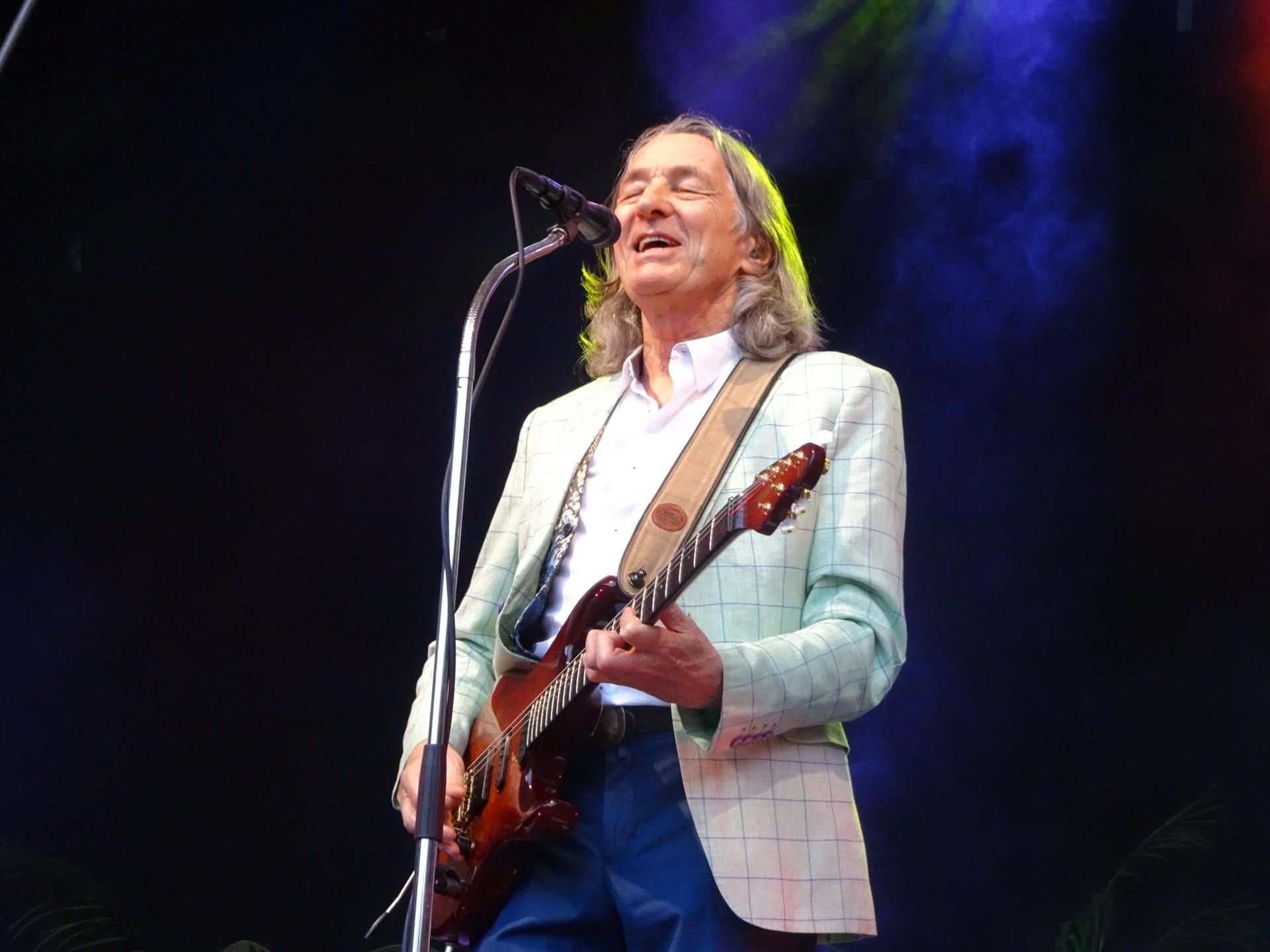 Roger Hodgson begeistert das Publikum auf der Peißnitz in Halle