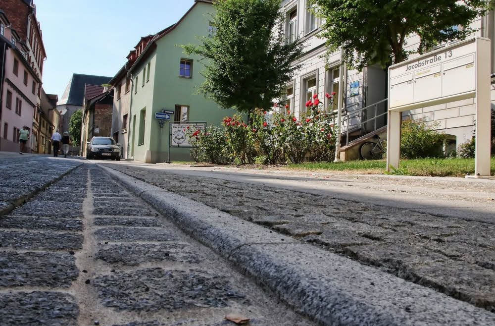 Die Jacobstraße in Sangerhausen ist wieder frei.