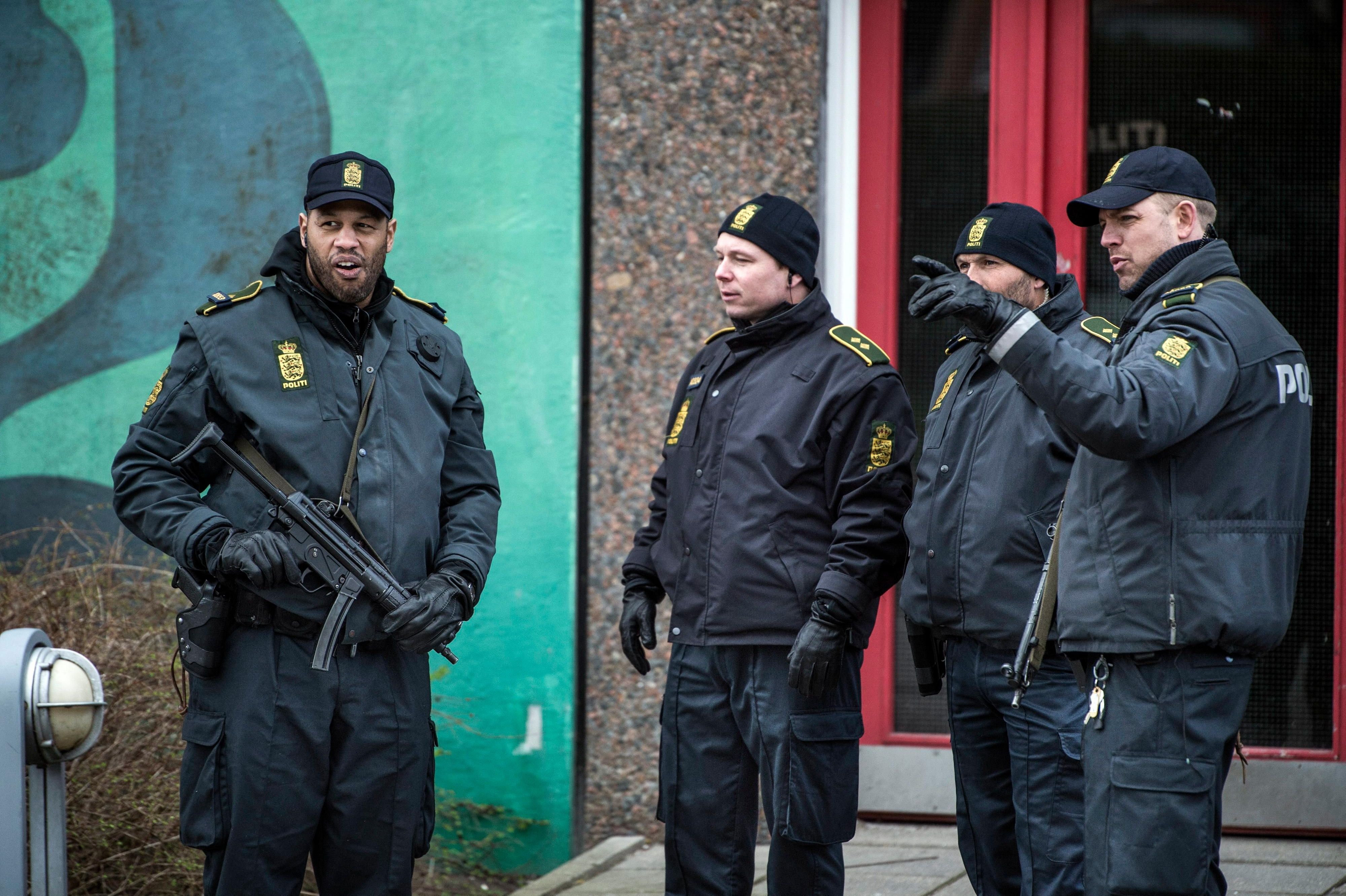 Beamte der dänischen Polizei (Symbolbild)