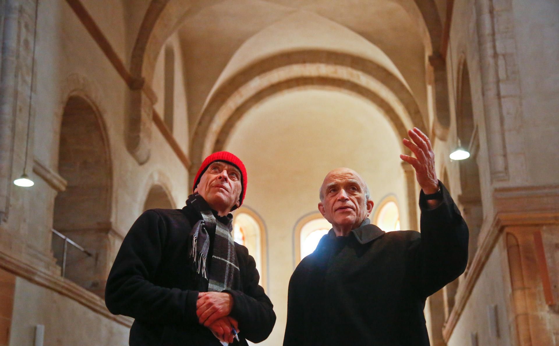 Zu Besuch im Kloster Petersberg bei Bruder Johannes.