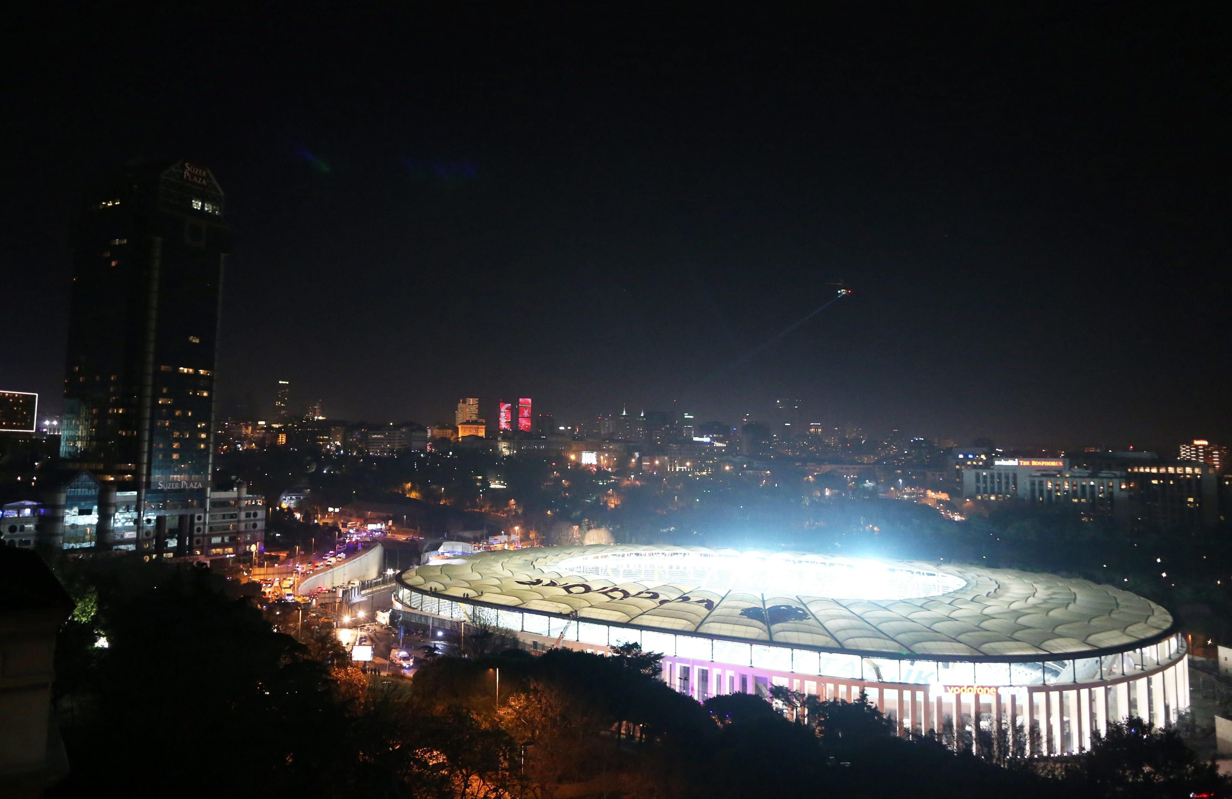 Das Stadion im beliebten Ausgehviertel Besiktas
