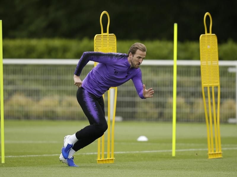 Steht im Champions-League-Finale gegen Liverpool in Tottenhams Startelf: Harry Kane. Foto: Tim Ireland/AP
