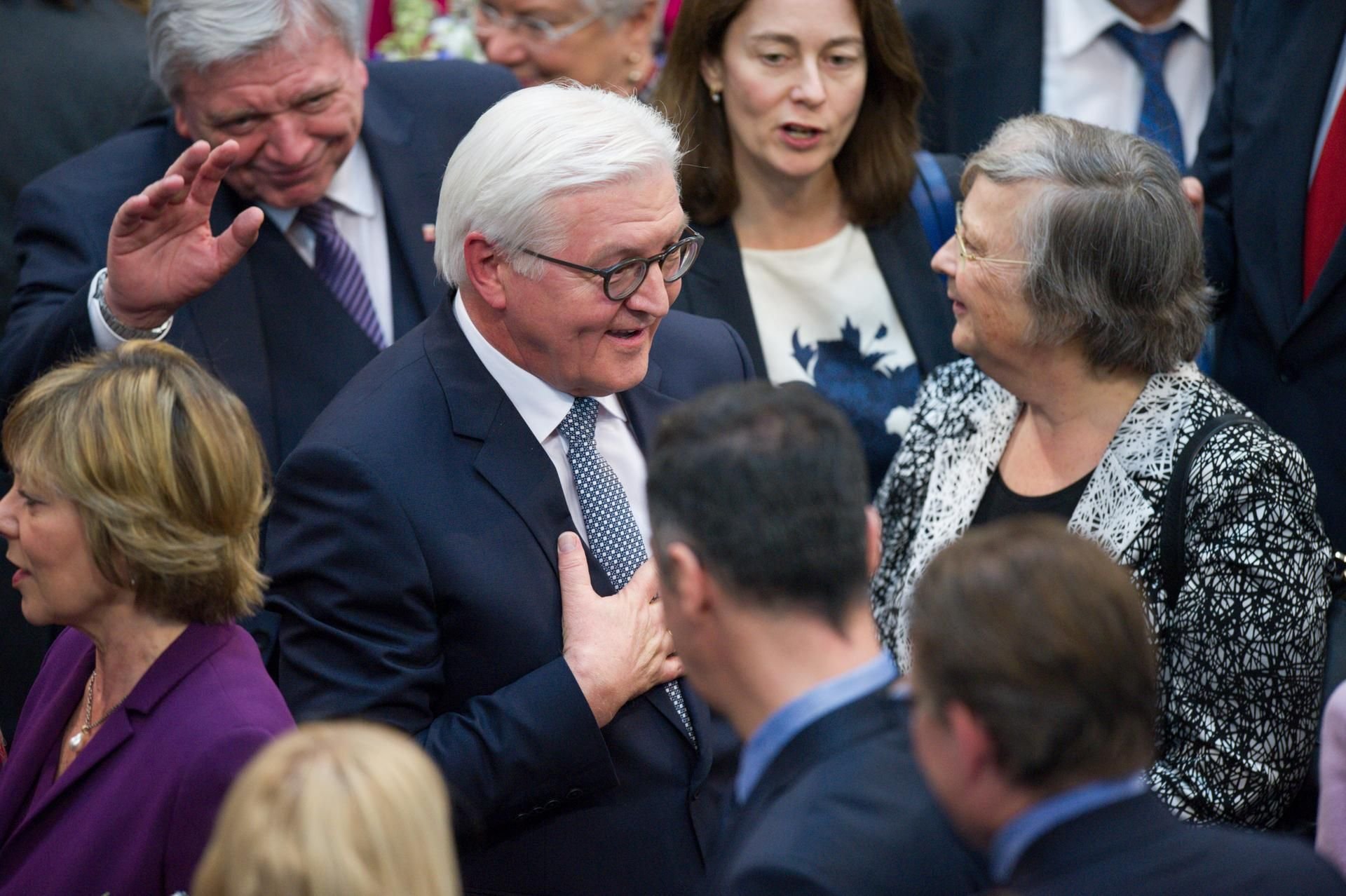 Der neue Bundespräsident Frank-Walter Steinmeier.