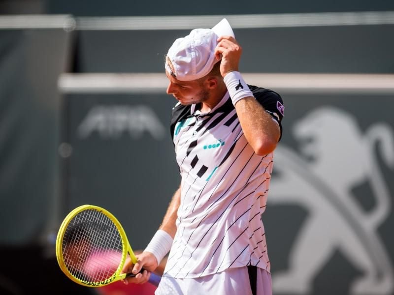 Ist in Hamburg raus: Jan-Lennard Struff. Foto: Daniel Bockwoldt