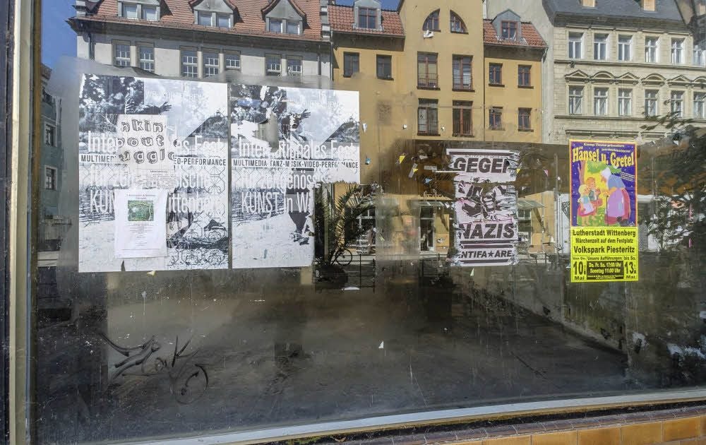 Immer mehr verwaiste Schaufenster „zieren“ die Einkaufsmeile in Wittenberg.