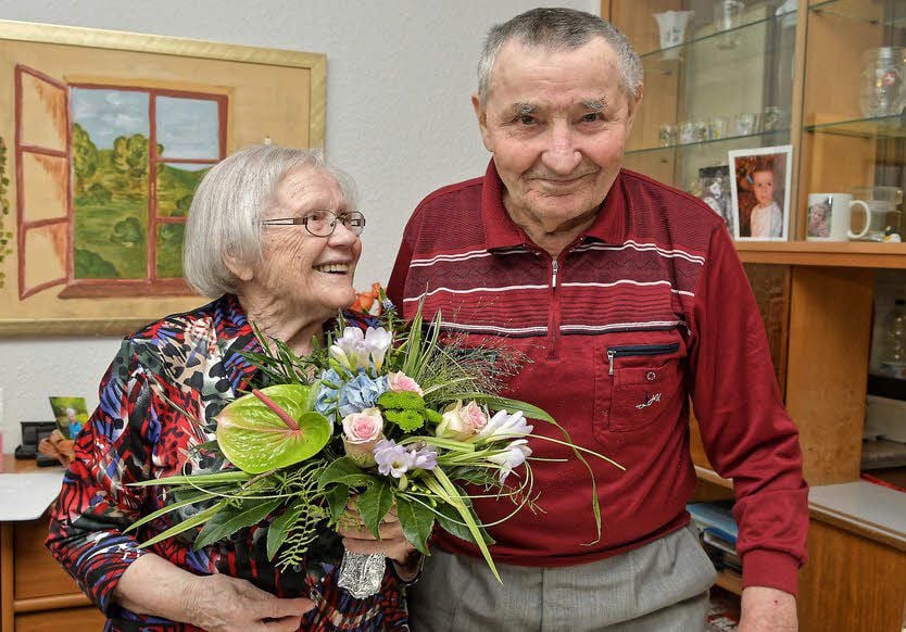 Seit 65 Jahren ein Paar: Emma und Helmut Häusler.