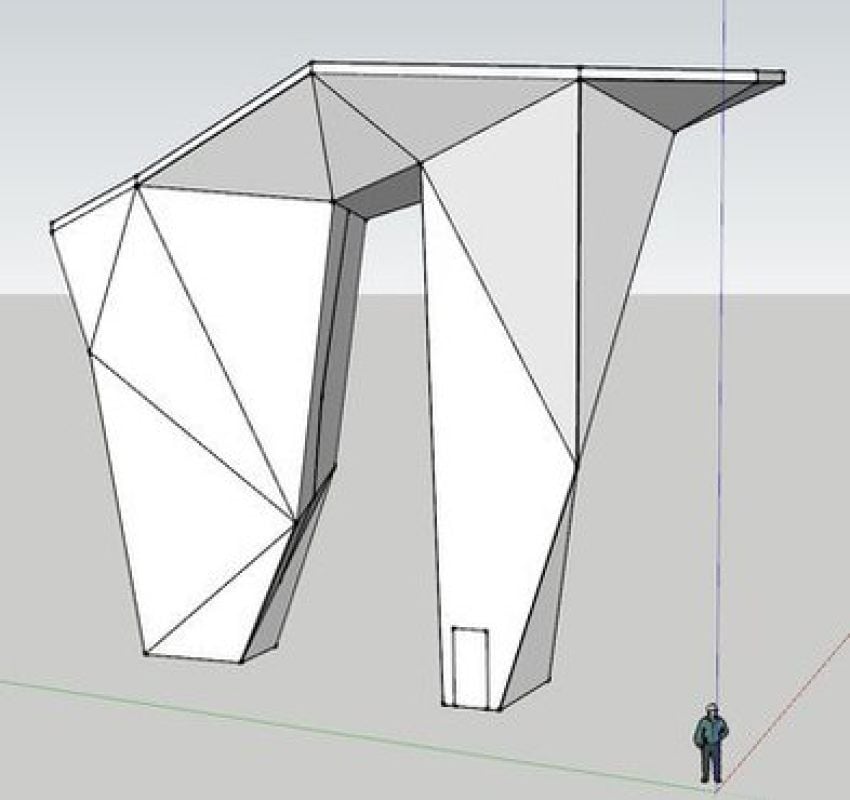 So soll der neue Kletterturm einmal aussehen.