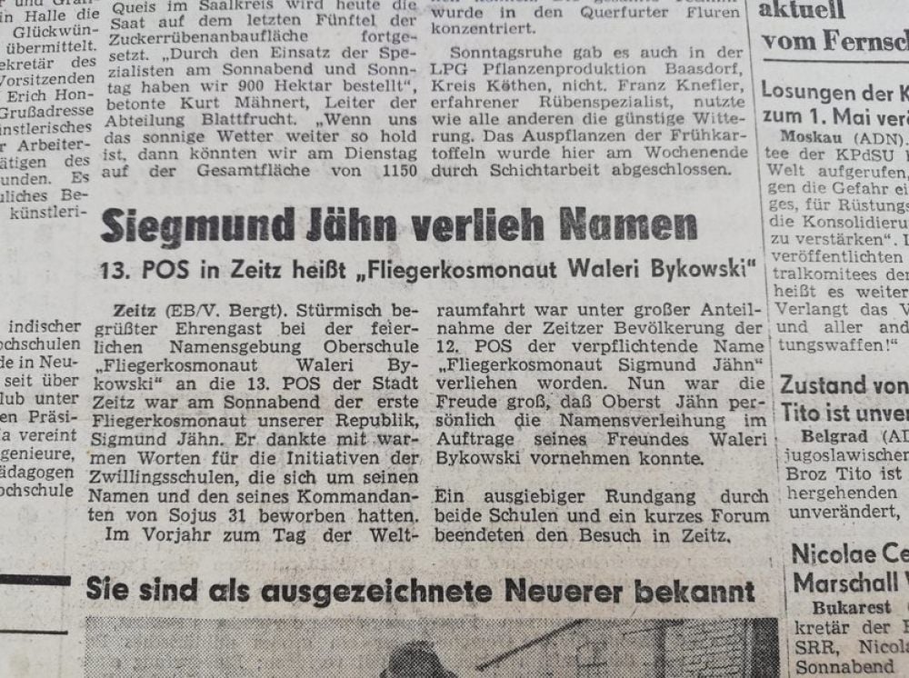 So berichtete die Freiheit am 14. April 1980.