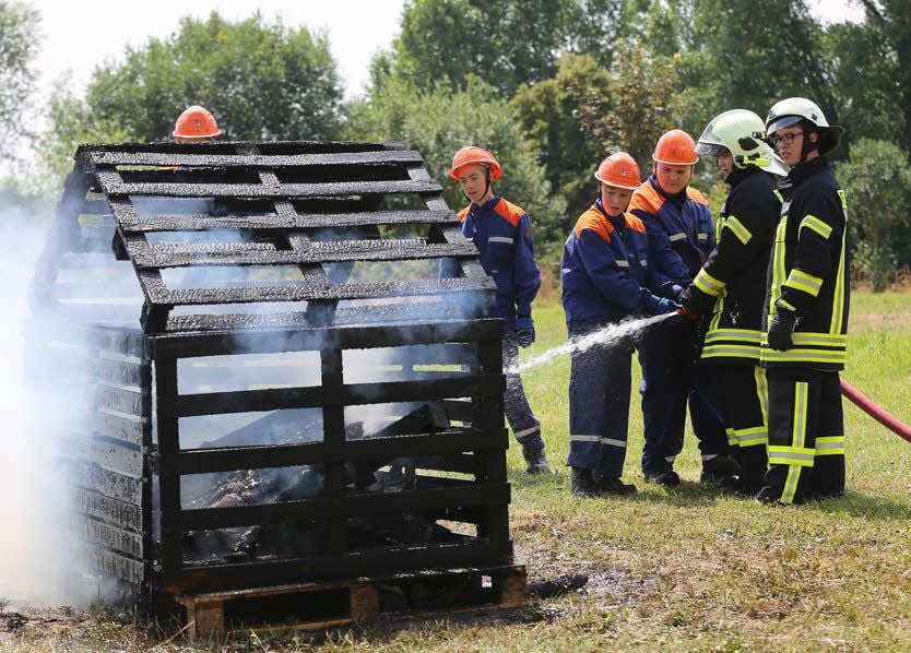Übungseinsatz der Jugendfeuerwehr