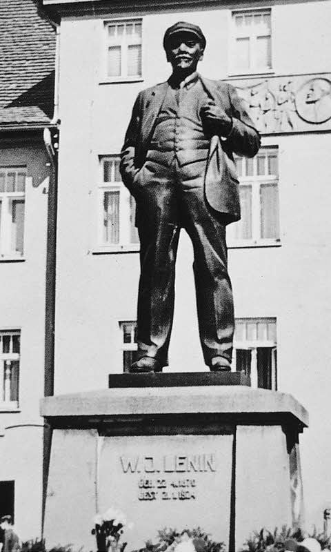 Bis 1991 stand das Denkmal am Plan in Eisleben. Nun kehrt Lenin für eine Schau in die Schweiz zurück.