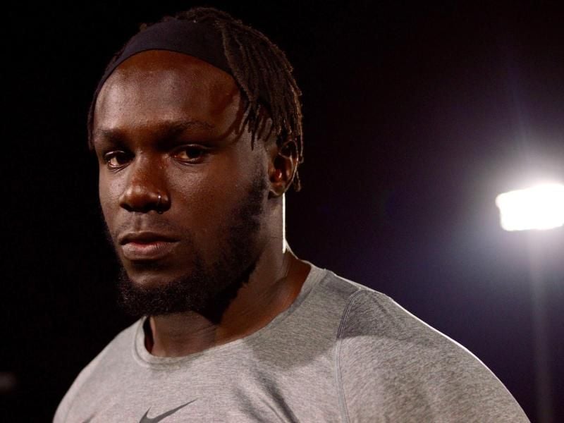 Wurde aus dem Aufgebot seines Teams gestrichen: David Bada. Foto: NFL/dpa