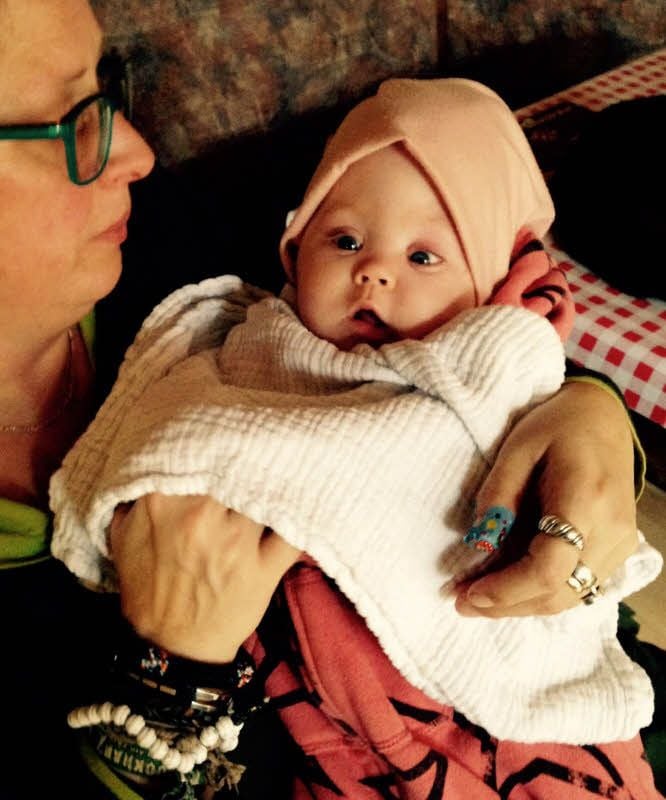 Daniela Probst und Mia.
