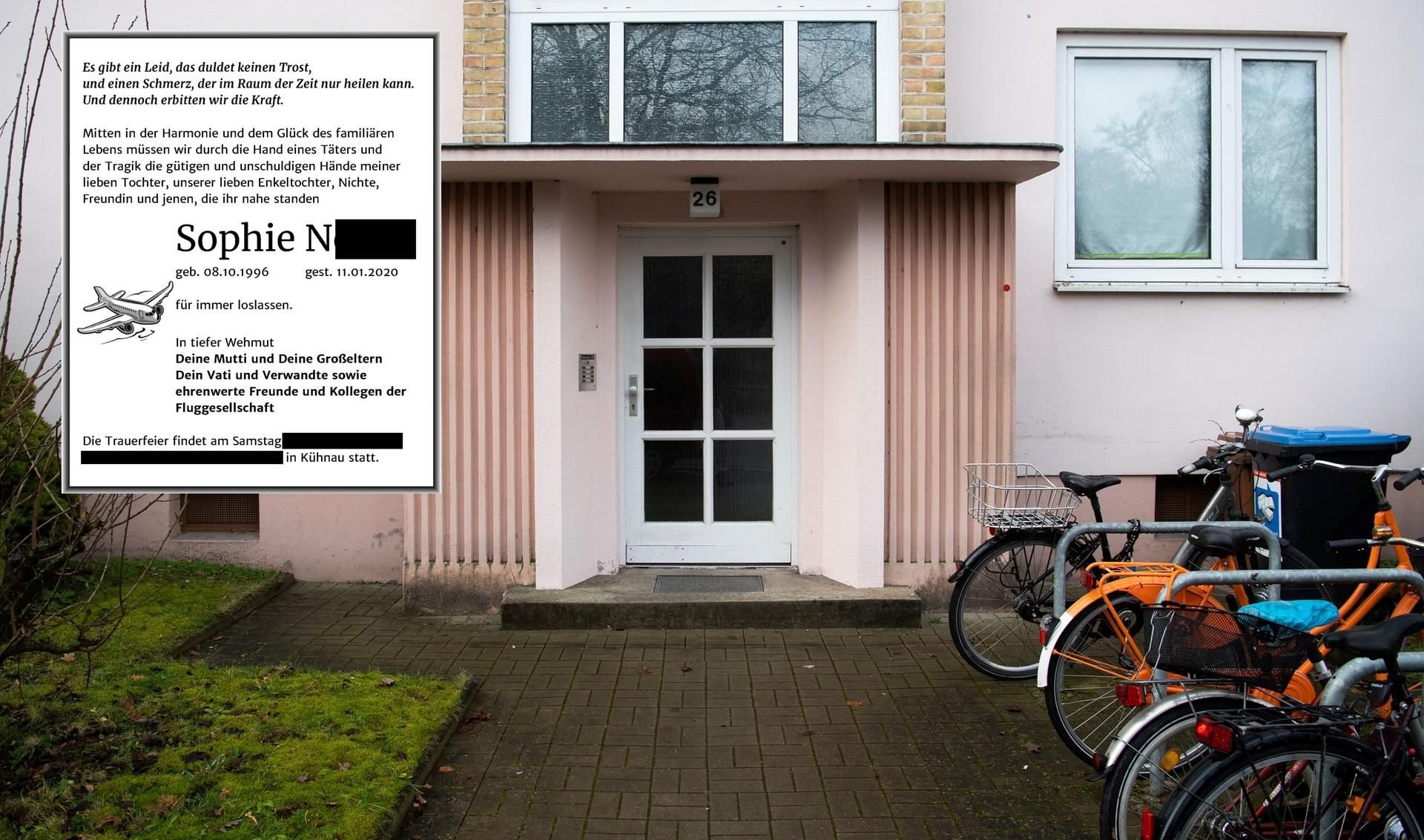 Die Traueranzeige ist am Samstag auch in der MZ erschienen.