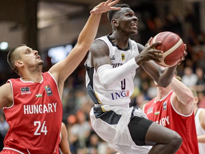 Isaac Bonga kämpft um einen Platz im deutschen WM-Kader. Foto: Axel Heimken