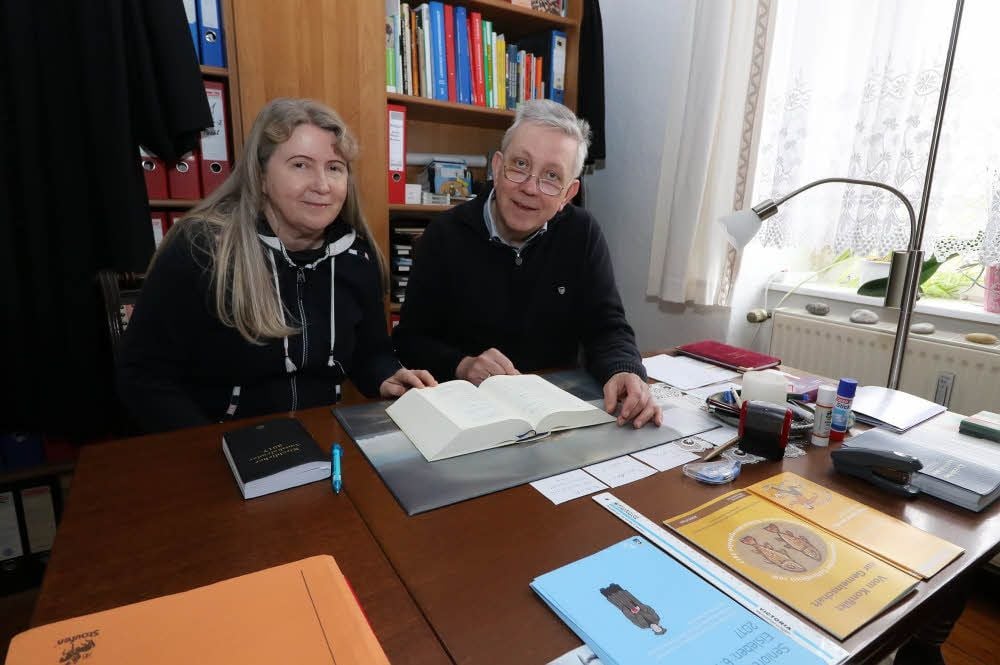 Pfarrer Wolfgang Stengel aus Osterhausen mit seiner Ehefrau Jutta, die als Gemeindepädagogin für die evangelische Kirche arbeitet.