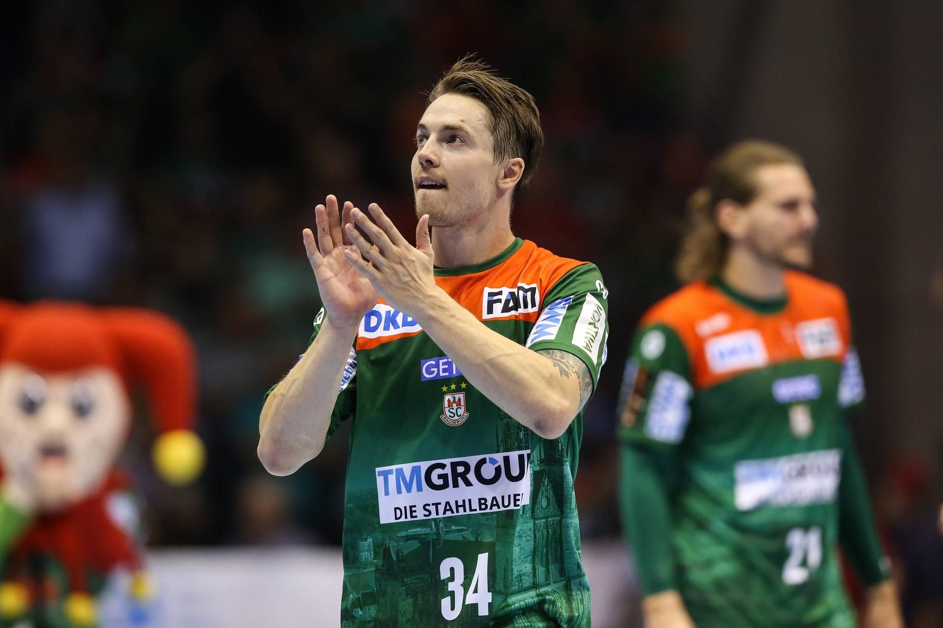 Leistungsträger Michael Damgaard hat beim SC Magdeburg bis 2022 verlängert.