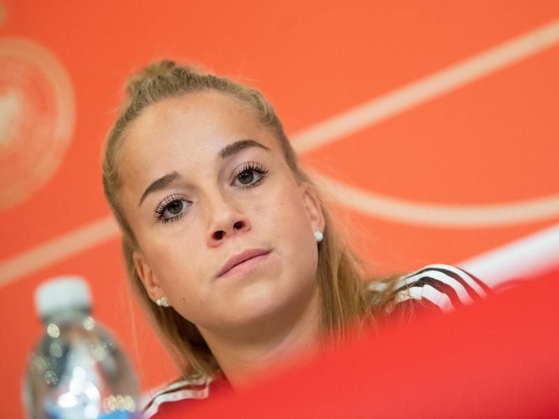 Giulia Gwinn fällt nach einer Schulteroperation voraussichtlich bis zum Jahresende aus. Foto: Sebastian Gollnow/dpa