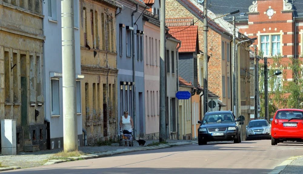Auch in der Oberstraße steht bereits sanierter Wohnraum leer. Die Stadt will den Leerstand in diesem Stadtgebiet um 15 Prozent senken.