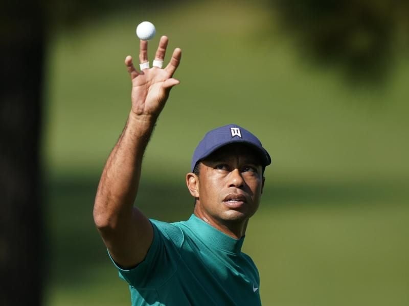 Titelverteidiger in Augusta: Tiger Woods. Foto: David J. Phillip/AP/dpa