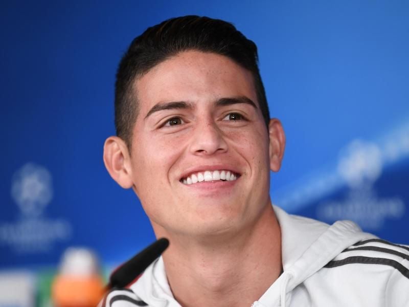 James Rodríguez steht im vorläufigen WM-Kader Kolumbiens. Foto: Andreas Gebert