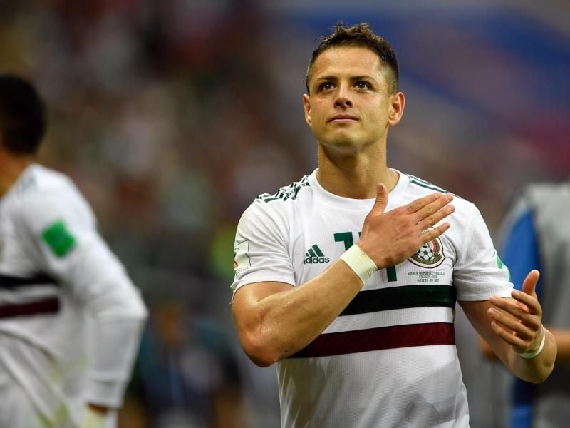Chicharito will mit Mexiko unbedingt den Erfolg gegen die Schweden. Foto: Marius Becker