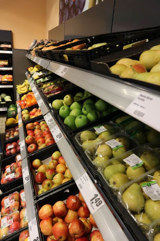 Beim Obst entscheidet die Optik.