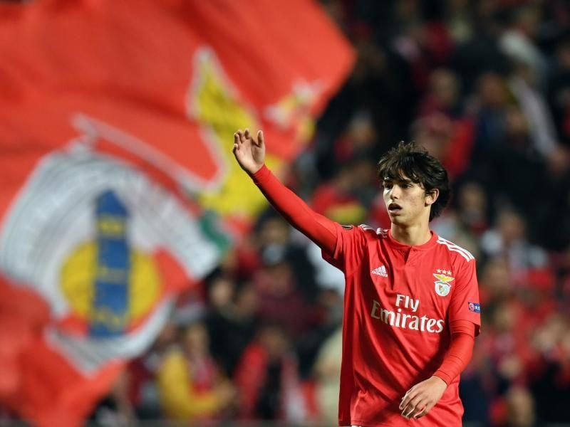 Erzielte drei Treffer gegen Eintracht Frankfurt: Benficas Joao Felix. Foto: Arne Dedert