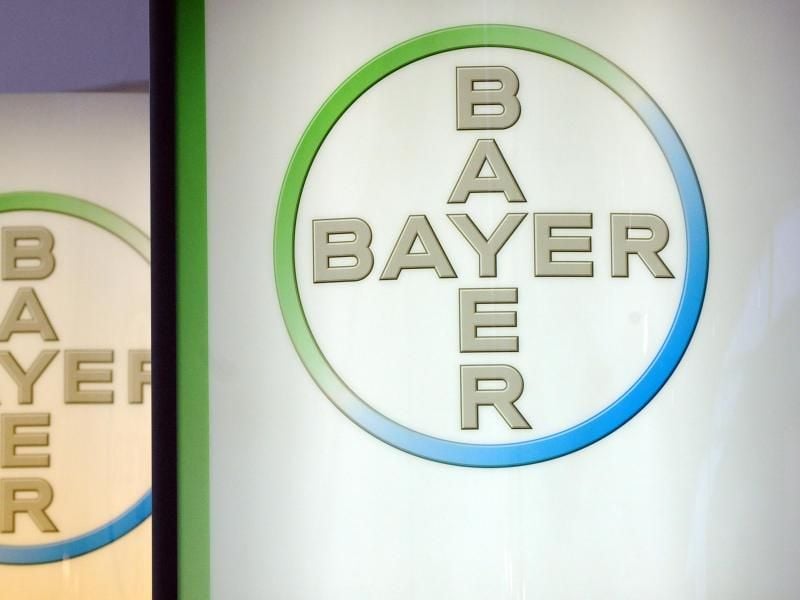 Das Logo des Bayer-Konzerns. Foto: Marijan Murat/Archiv
