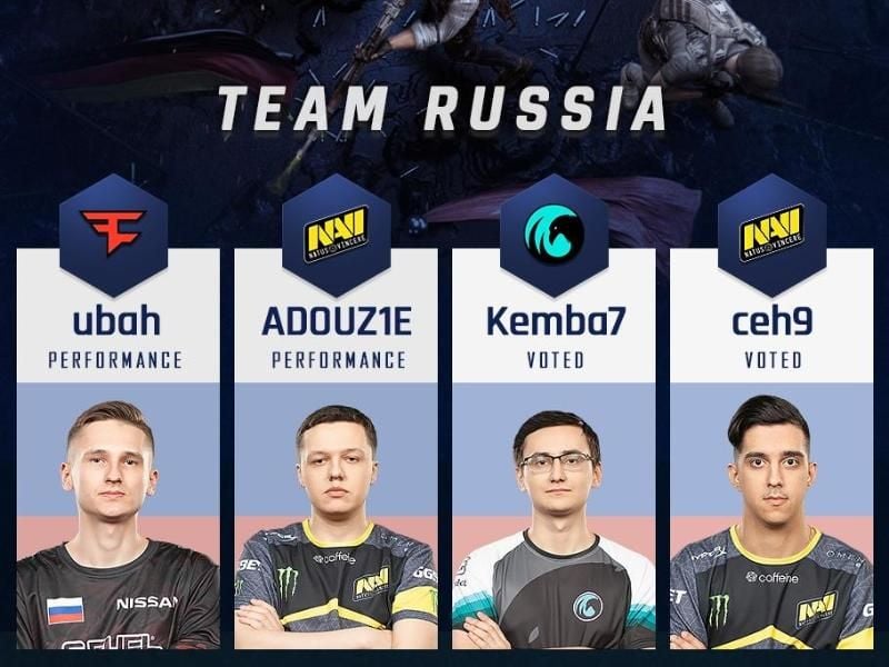 Team Russland hat den PUBG Nations Cup knapp gewonnen. Foto: PUBG Corp