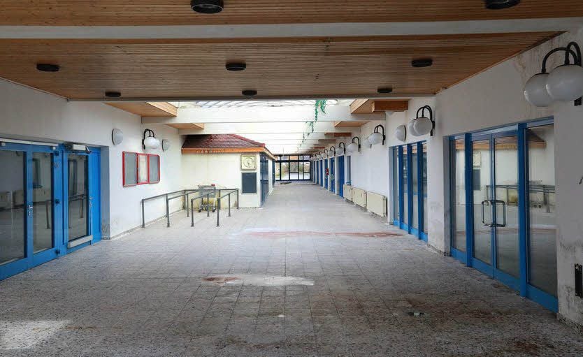 Seit fast fünf Jahren herrscht trostlose Leere im einstigen Einkaufscenter.