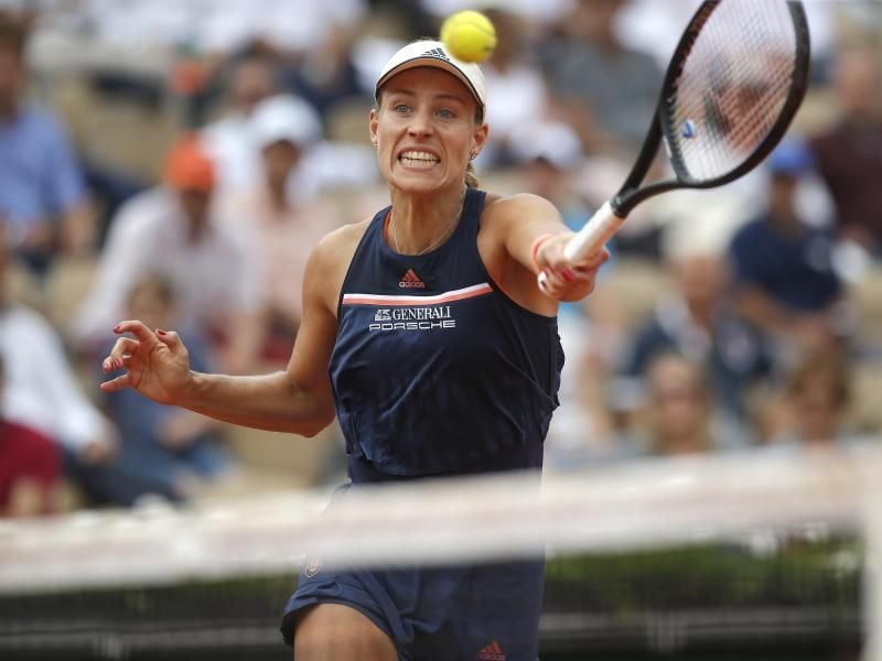 Angelique Kerber spielt im Viertelfinale gegen Simona Halep um den Einzug ins Halbfinale. Foto: Michel Euler/AP