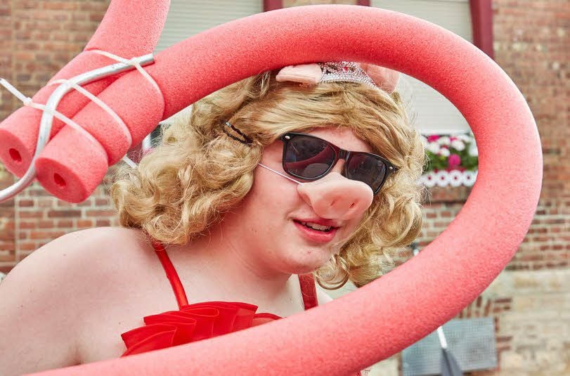 „Miss Piggy“ alias Max Hüttel.