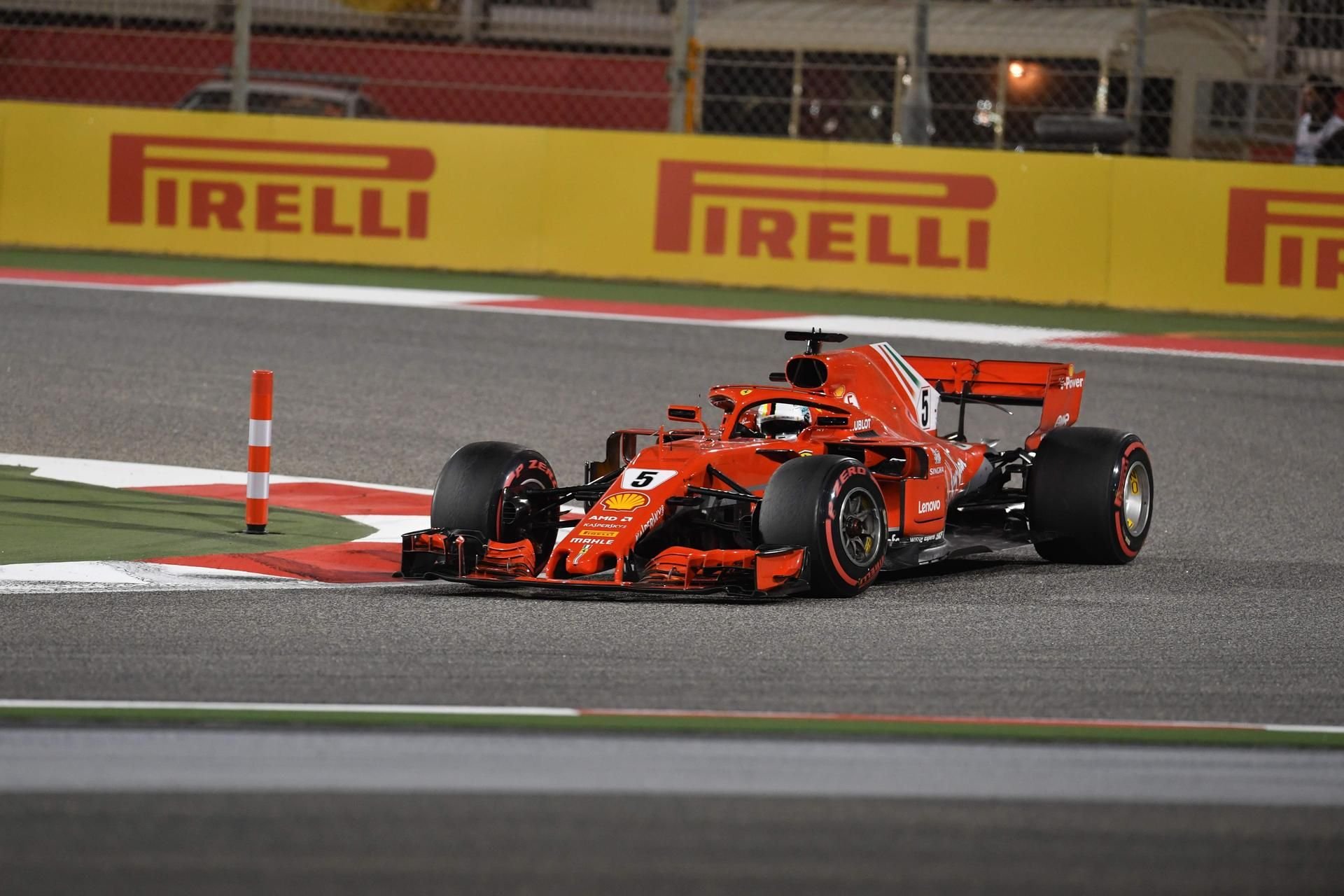 Sebastian Vettel beim Formel-1-Rennen in Bahrain