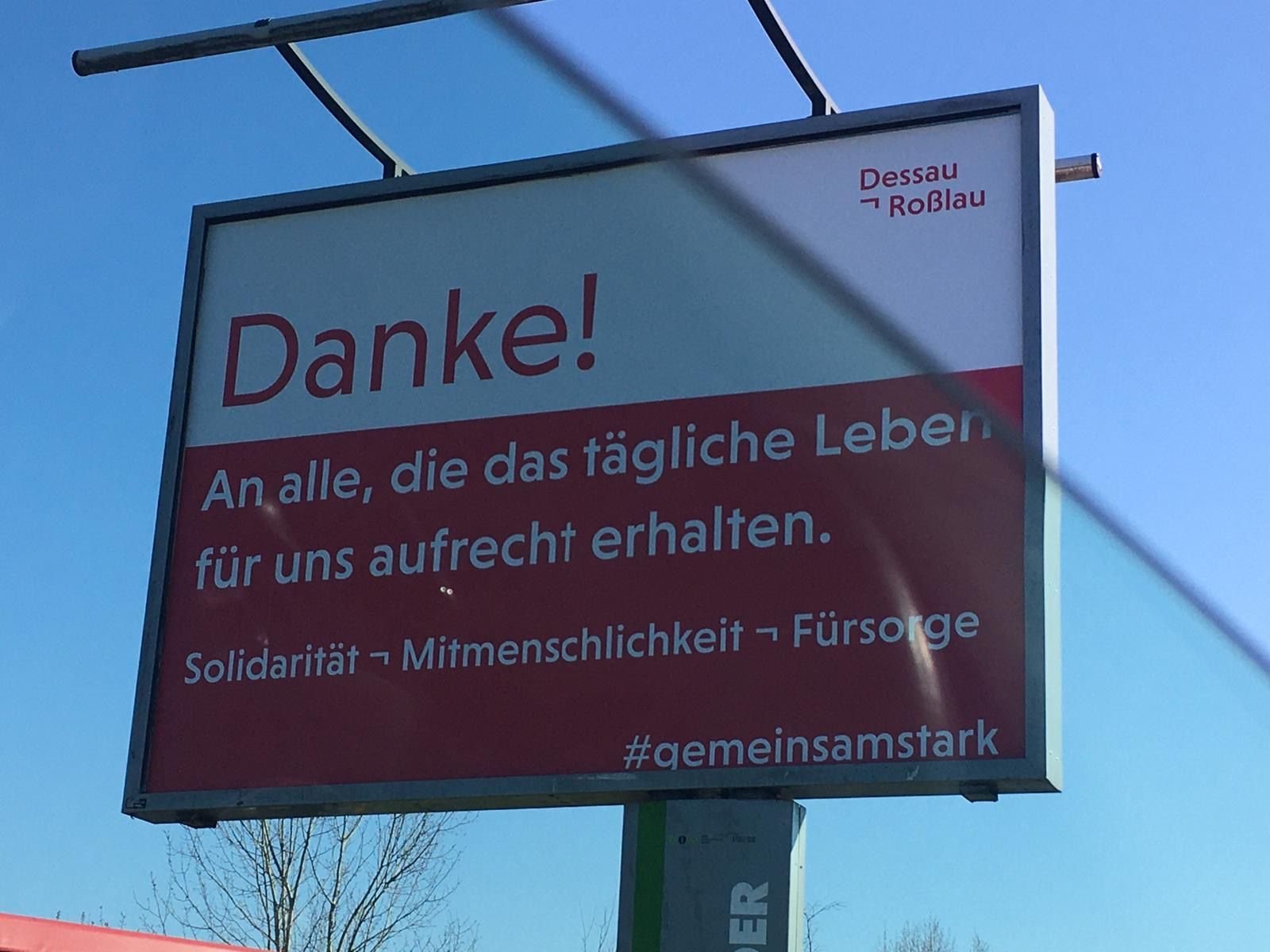 Die Stadt sagt „Danke!“