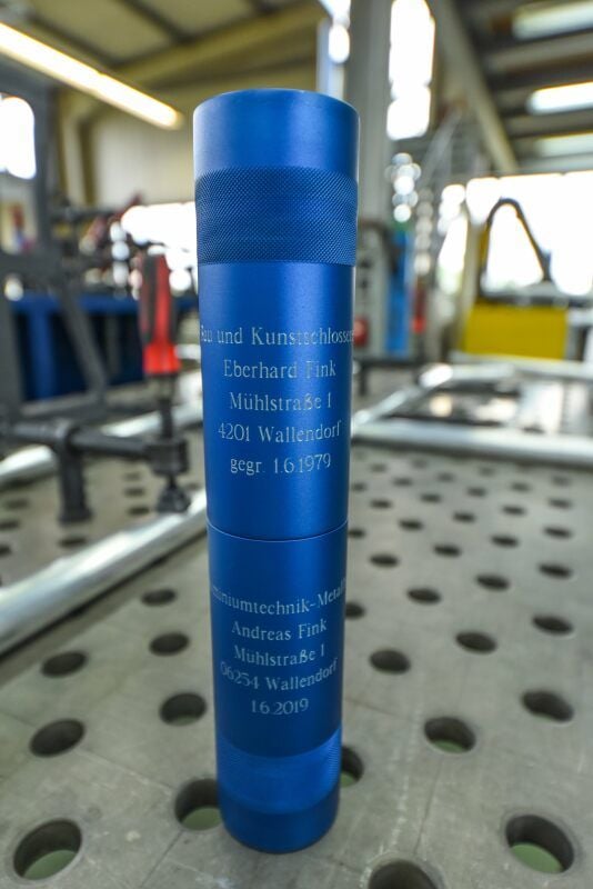 Der Staffelstab steht griffbereit.