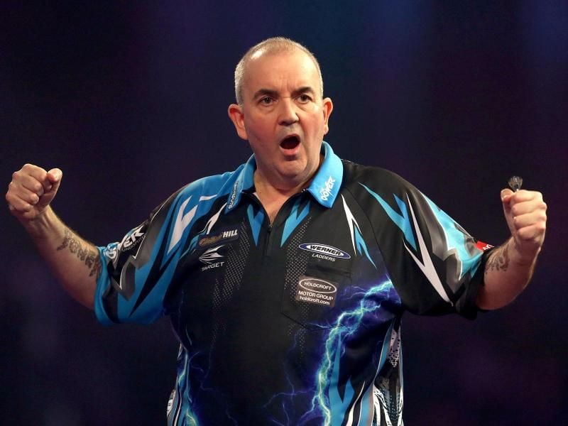 Darts-Legende Phil Taylor ist Rekord-Weltmeister. Foto: Steven Paston