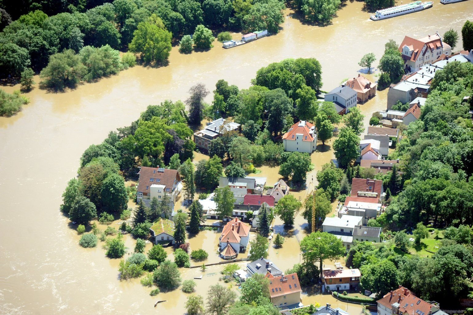 Hochwasser 2013 in der Talstraße