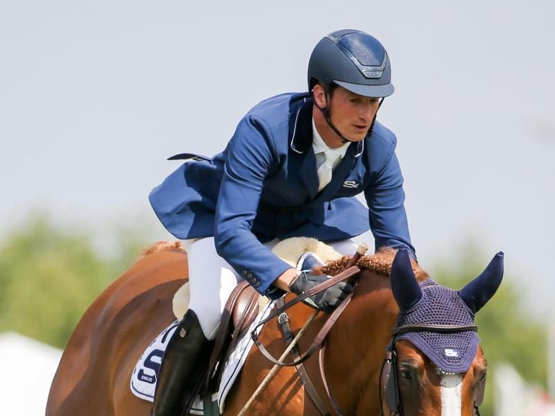 Der deutsche Reiter Daniel Deußer gewinnt in Verona. Foto: Rolf Vennenbernd