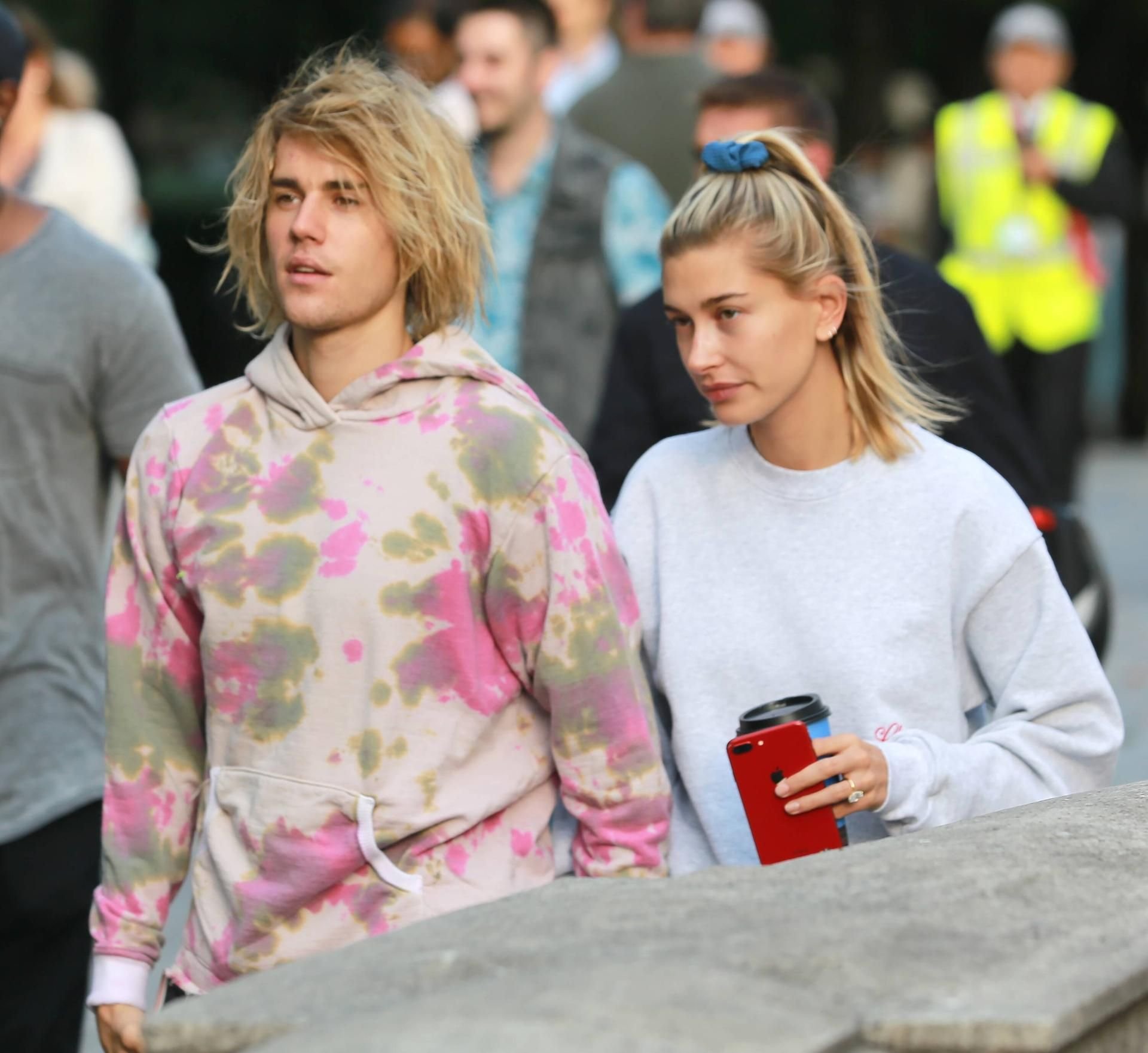 Justin Bieber mit Ehefrau Hailey Baldwin.