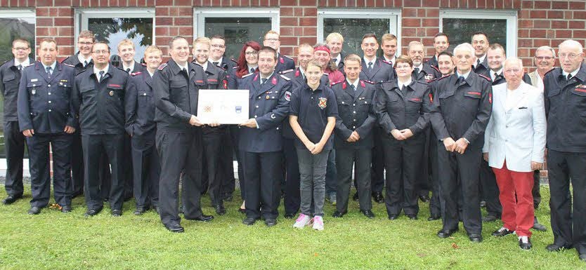 Erinnerungsfoto zum Jubiläumstreffen