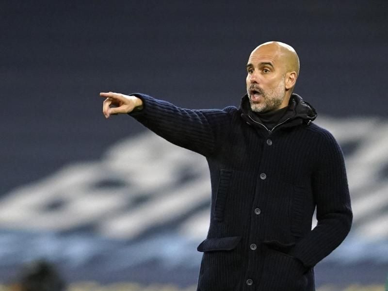 Hat seinen Vertrag bei Manchester City verlängert: Pep Guardiola. Foto: Dave Thompson/AP/dpa