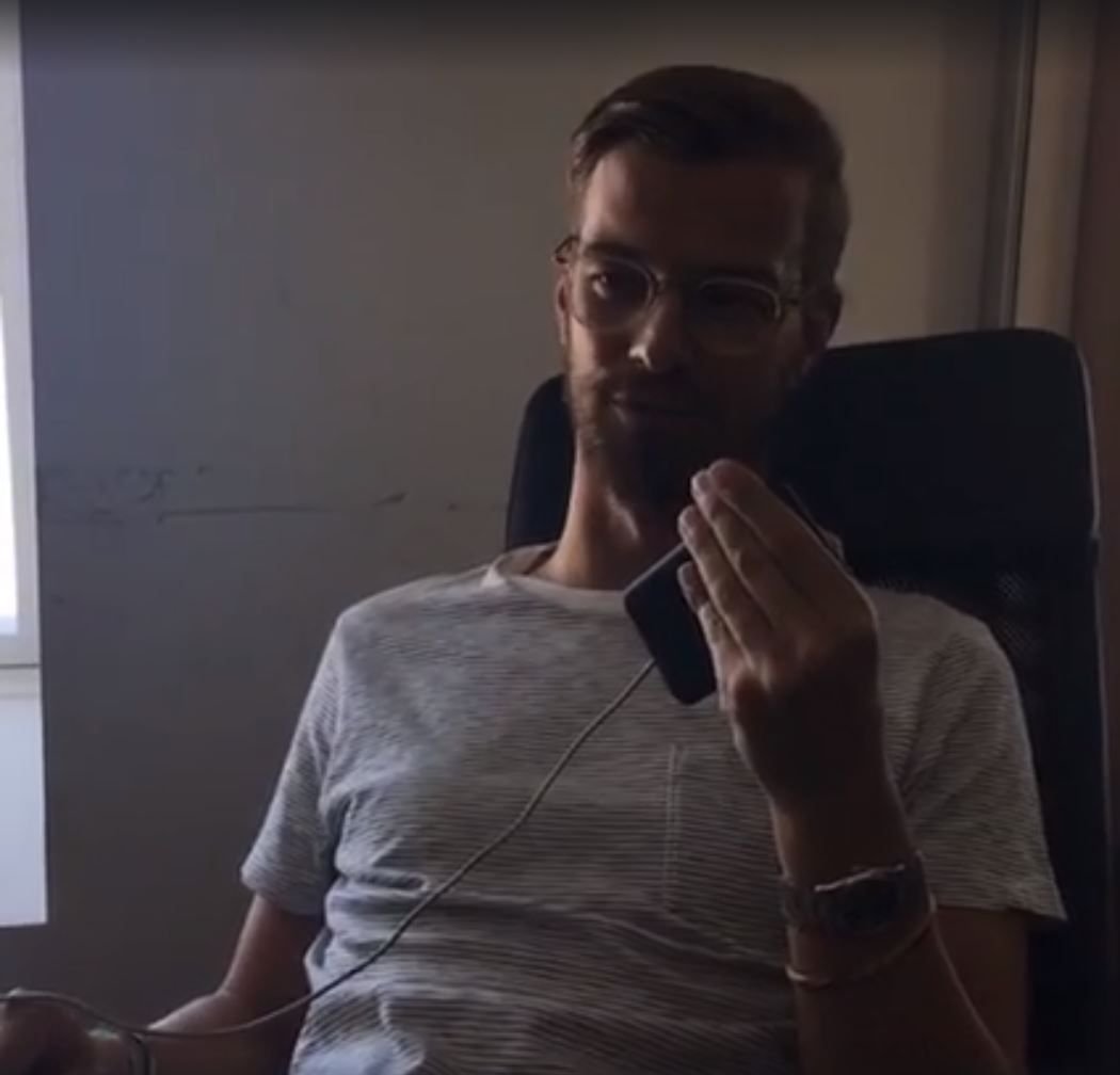 Der Moderator Joko Winterscheidt nahm die Aktion seines Co-Moderators Klaas Heufer-Umlauf mit Humor.