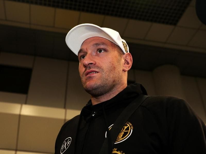 Will wegen der Pandemie in den USA nicht zu einem dritten Kampf gegen Deontay Wilder antreten: Tyson Fury. Foto: Peter Byrne/PA Wire/dpa