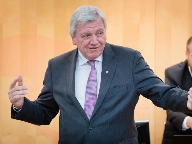 Der hessische Ministerpräsident Volker Bouffier (CDU). Foto: Boris Roessler