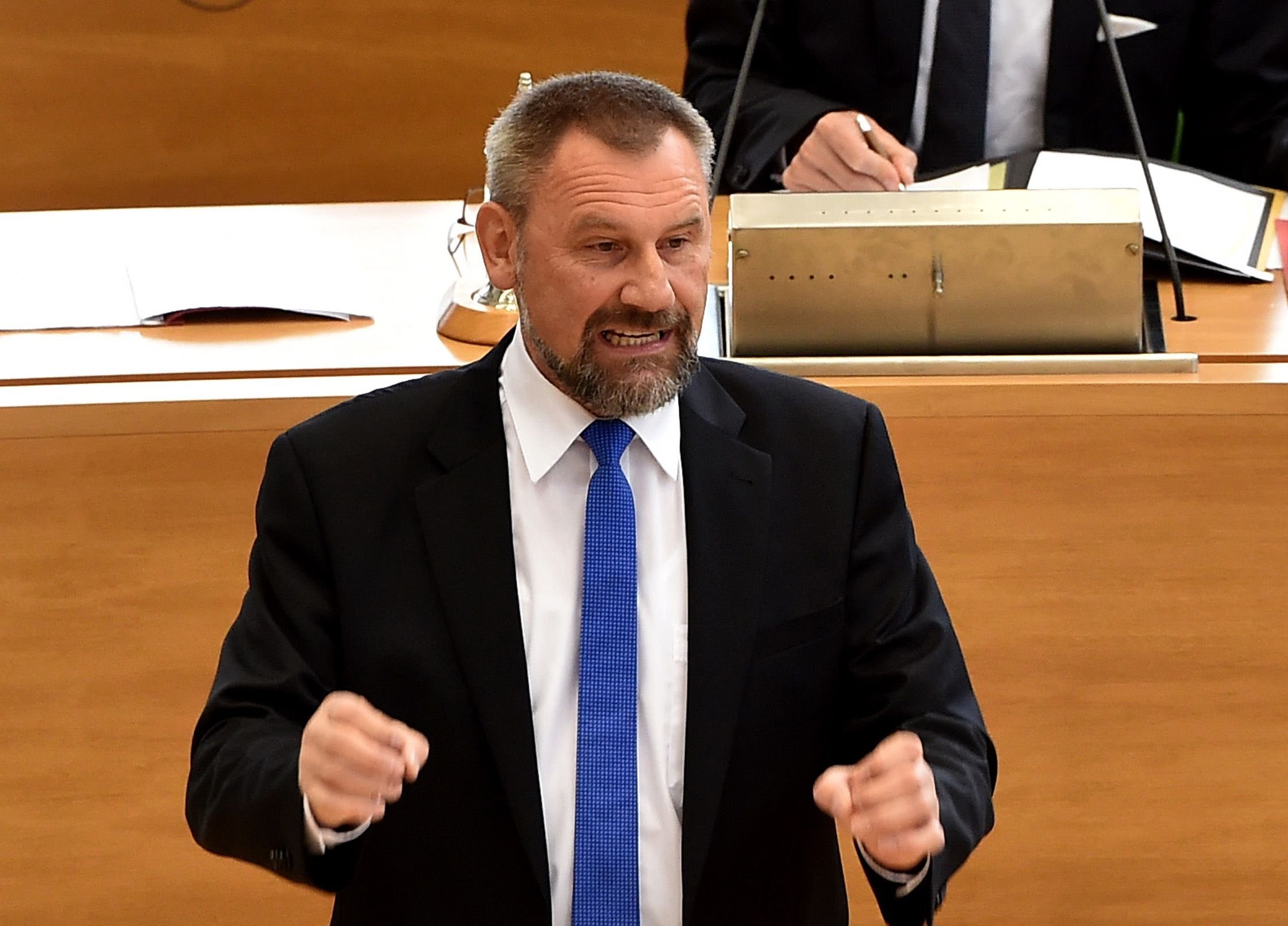 Marko Schiemann (CDU) forderte einen ehrlichen Umgang in der Flüchtlingspolitik.