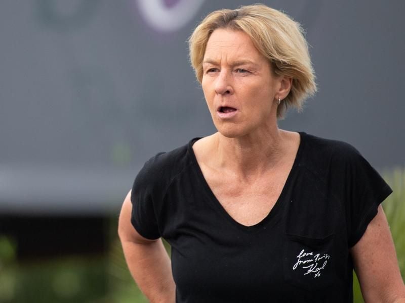 Martina Voss-Tecklenburg bleibt Bundestrainerin der deutschen Frauen-Nationalmannschaft. Foto: Sebastian Gollnow