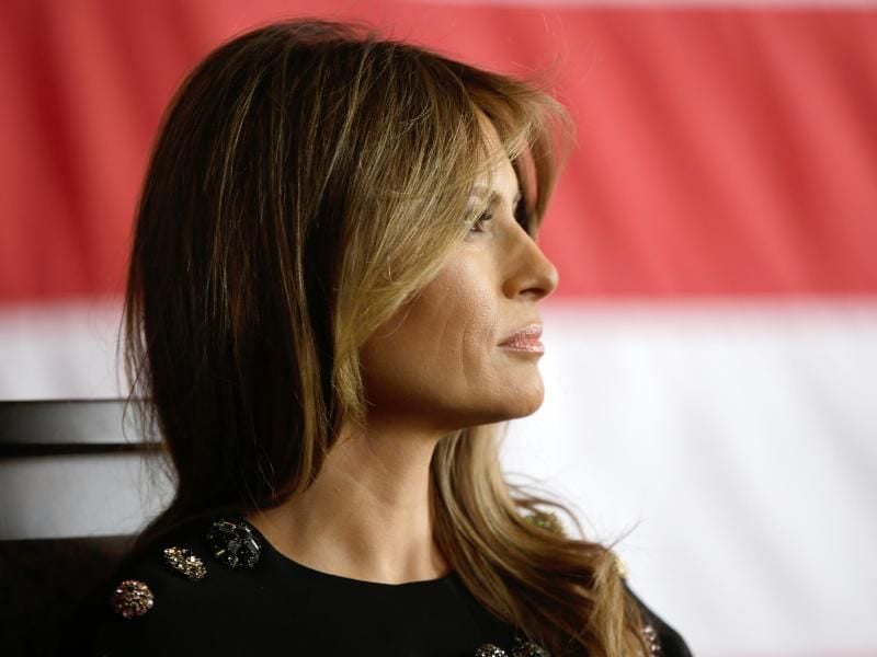 Macht sich in den vergangenen Wochen rar: die US-First Lady Melania Trump.
